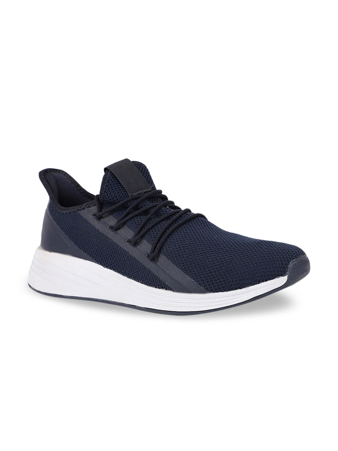

Bata Men Blue Woven Design Sneakers