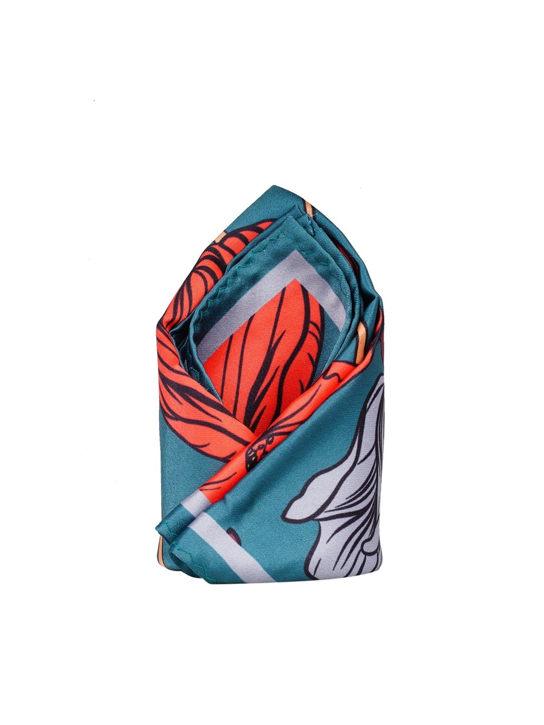 

Tossido Men Multicoloured Printed Pocket Square, Multi