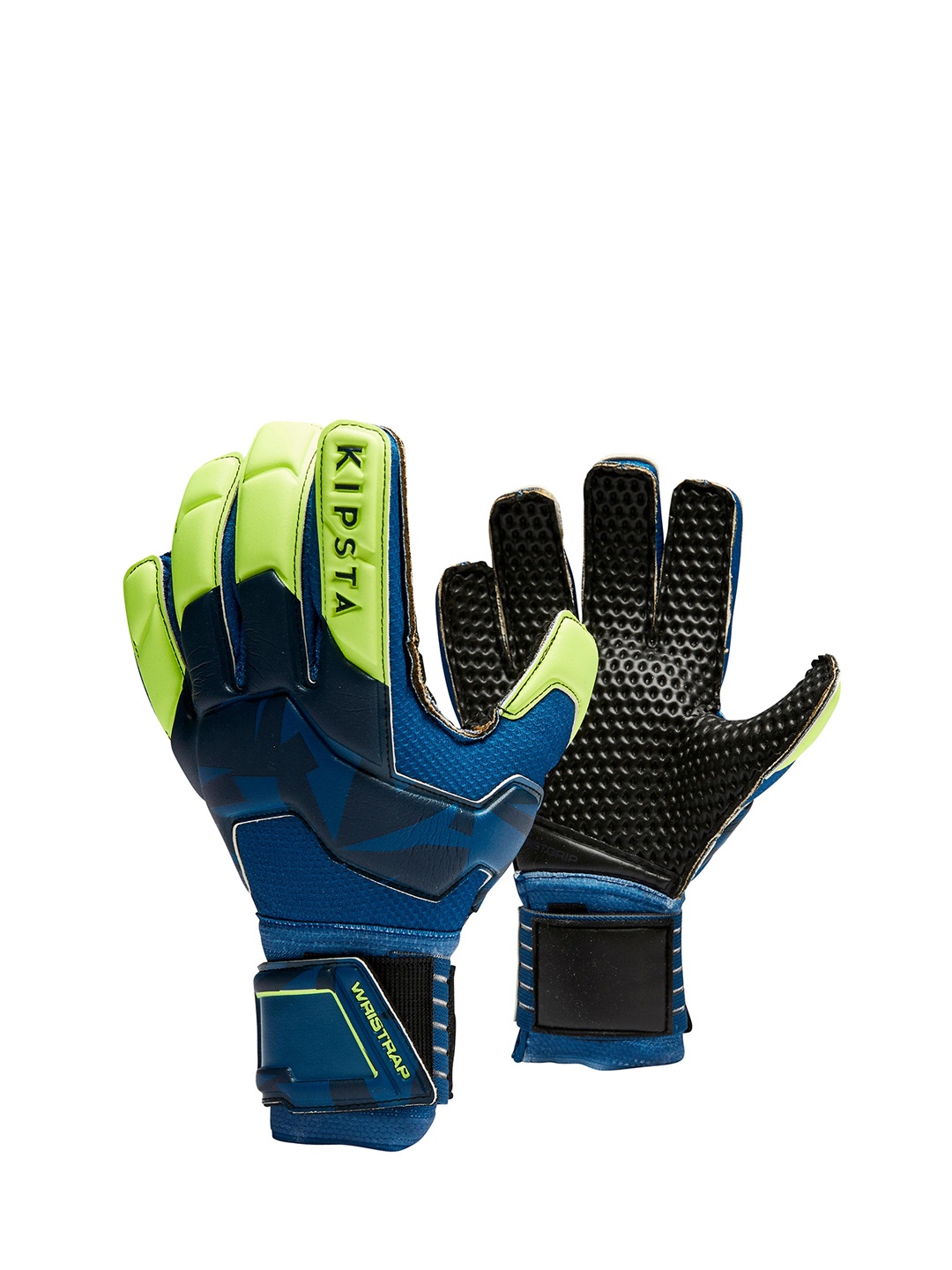 

Kipsta By Decathlon Kids Blue F500 Resist Football Goalkeeper Gloves