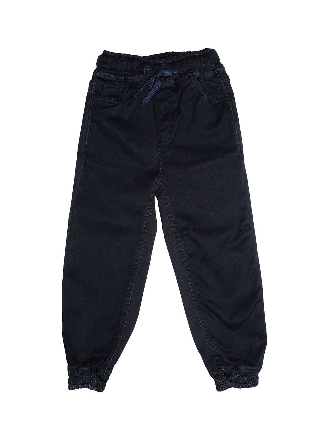 

KiddoPanti Boys Black Regular Fit Mid-Rise Clean Look Jeans