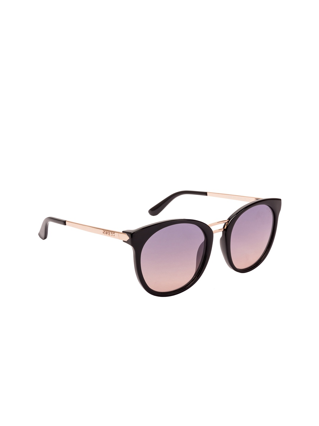 

GUESS Men Oval Sunglasses, Purple
