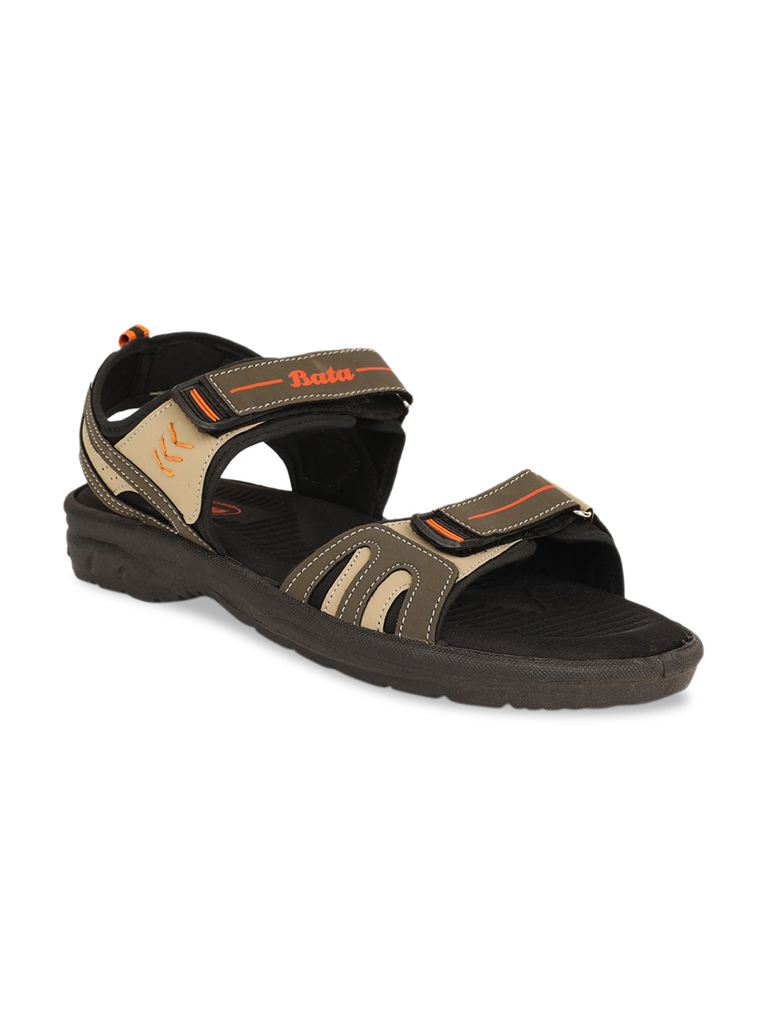 

Bata Men Brown Sport Sandals