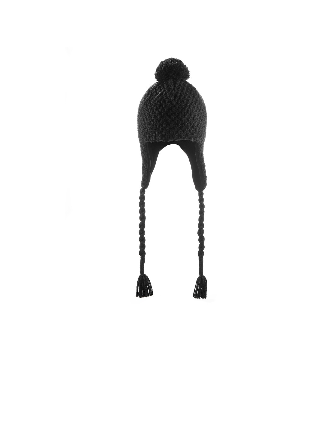 

WEDZE By Decathlon Unisex Black Solid Ski Hat