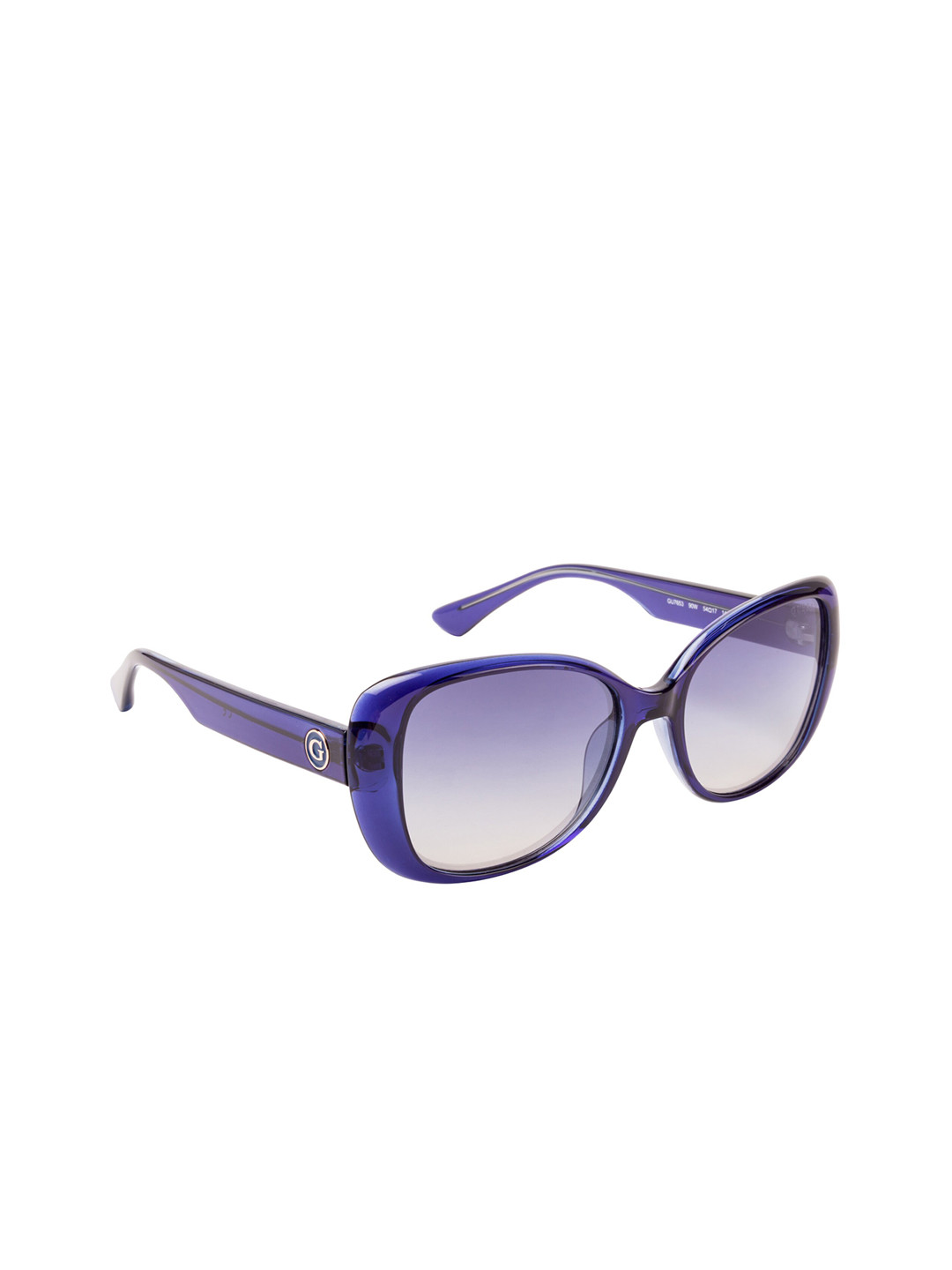 

GUESS Women Rectangle Sunglasses, Blue