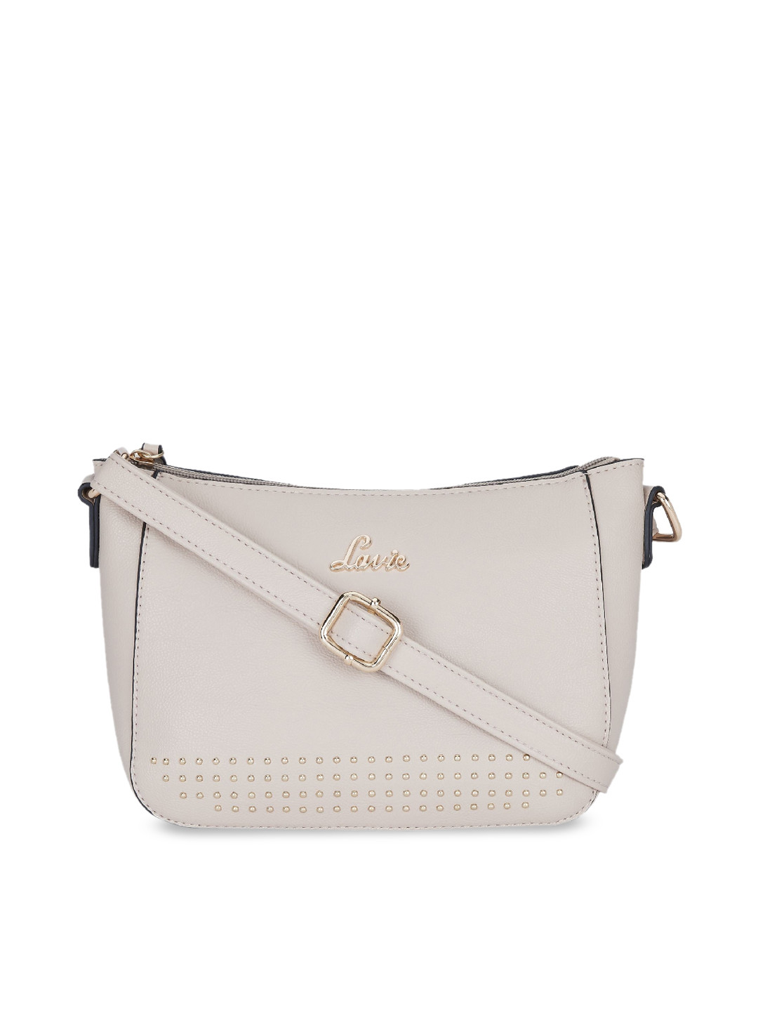 

Lavie Beige Embellished Sling Bag