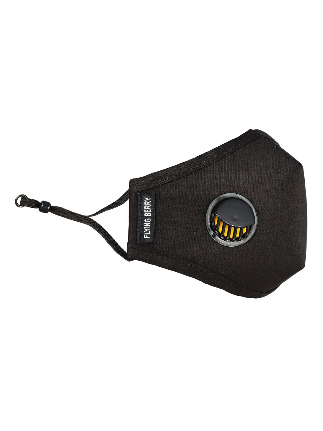 

FLYING BERRY Black 5-Ply Reusable Adjustable Anti-Pollution Protective Outdoor Masks