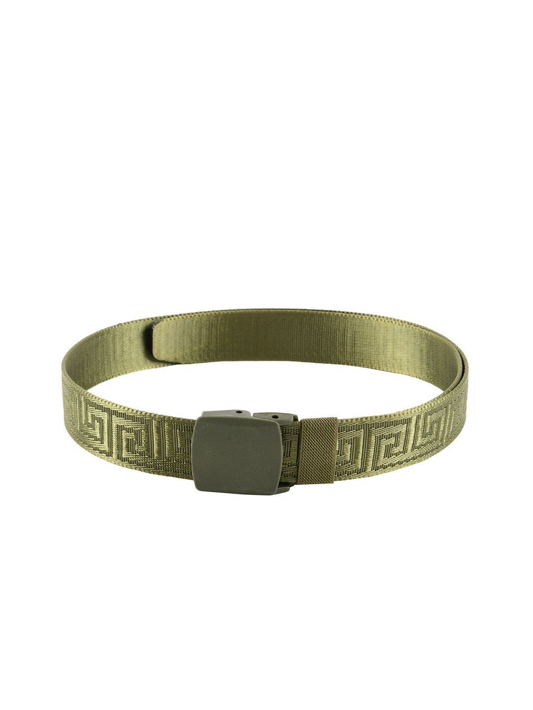 

Kastner Men Green Textured Belt