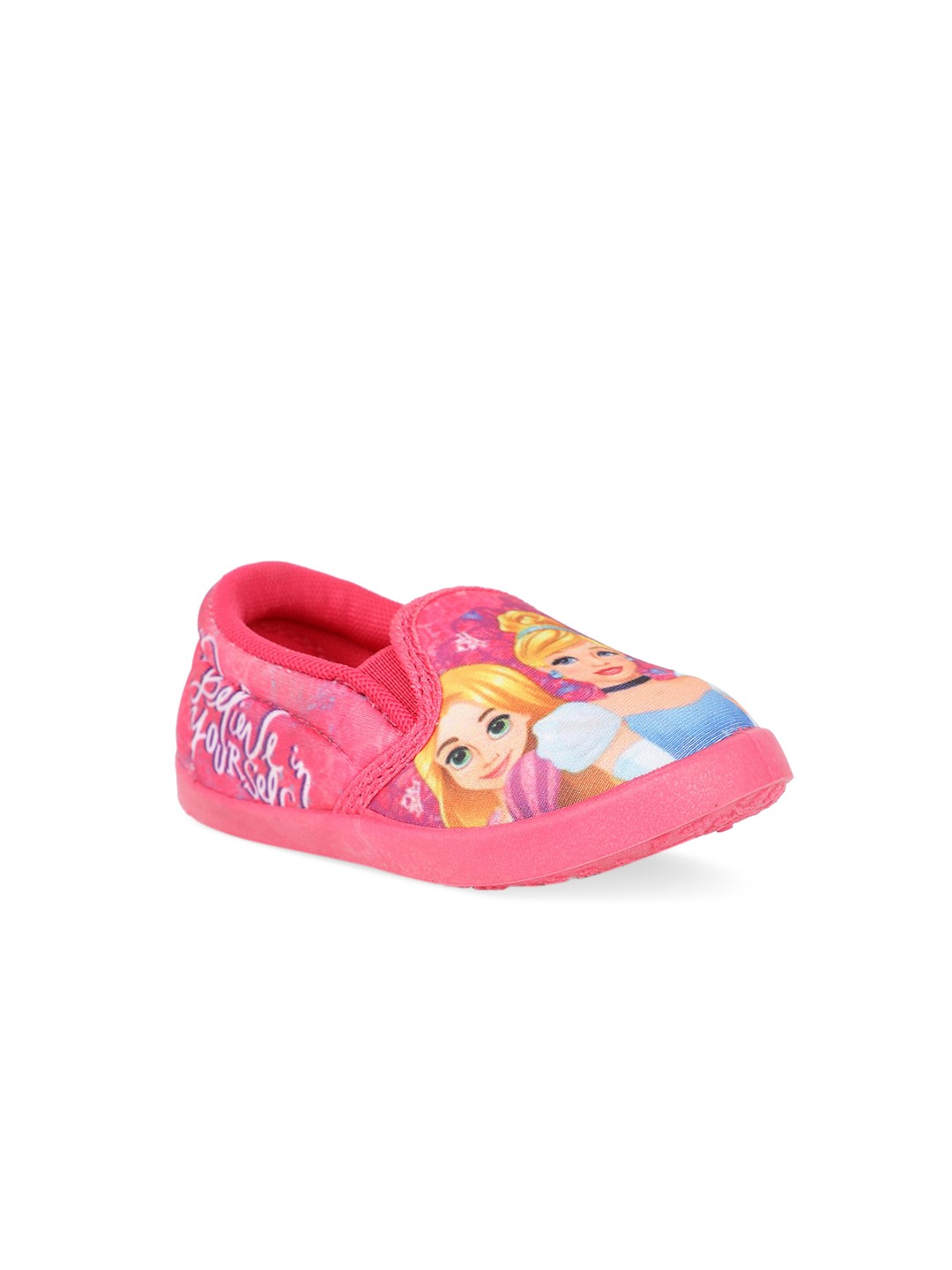 

Disney Girls Pink Slip-On Sneakers