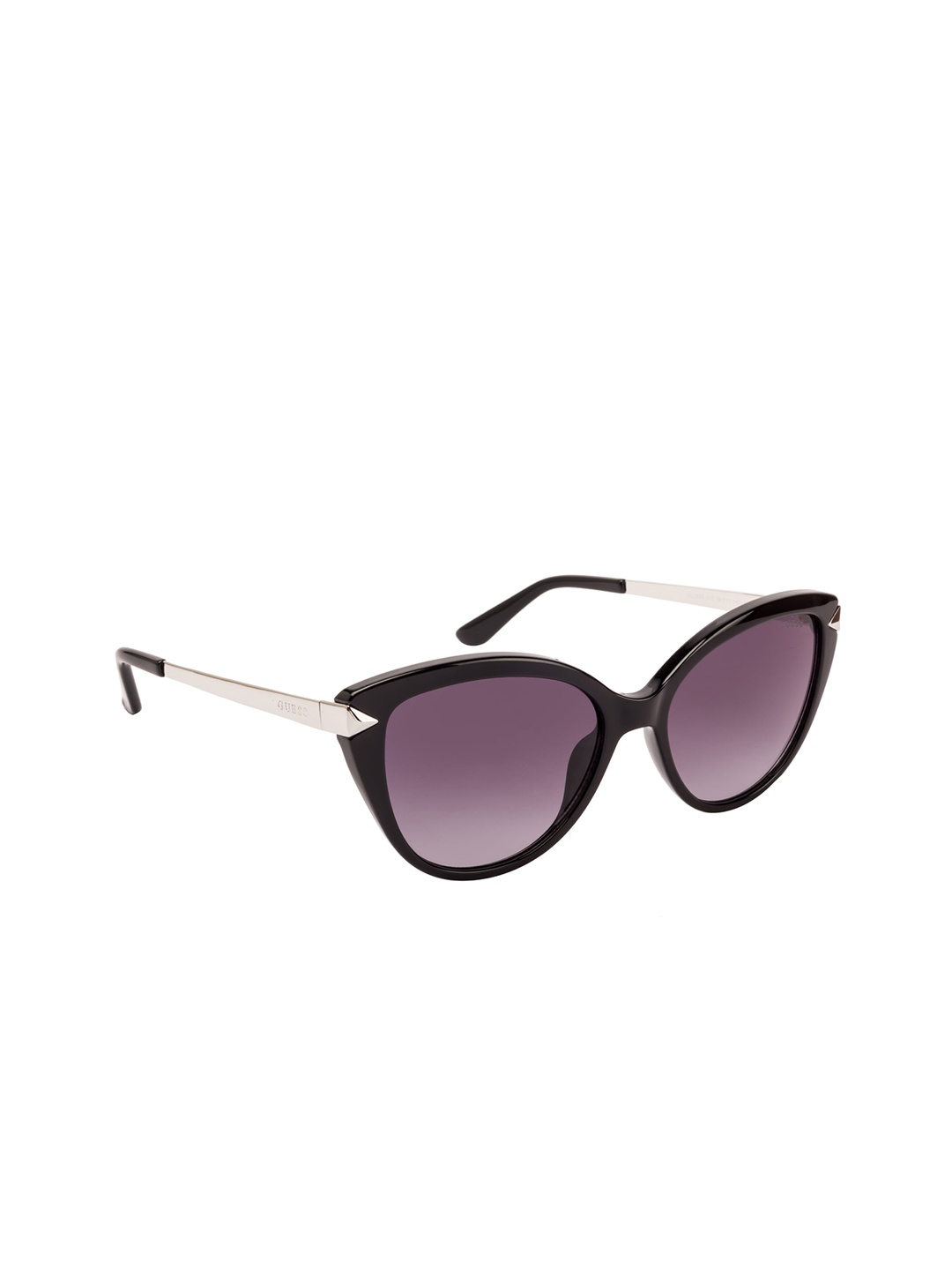 GUESS Women Cateye Sunglasses, Purple