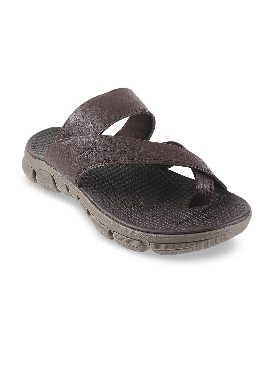 

Metro Men Coffee Brown Comfort Sandals