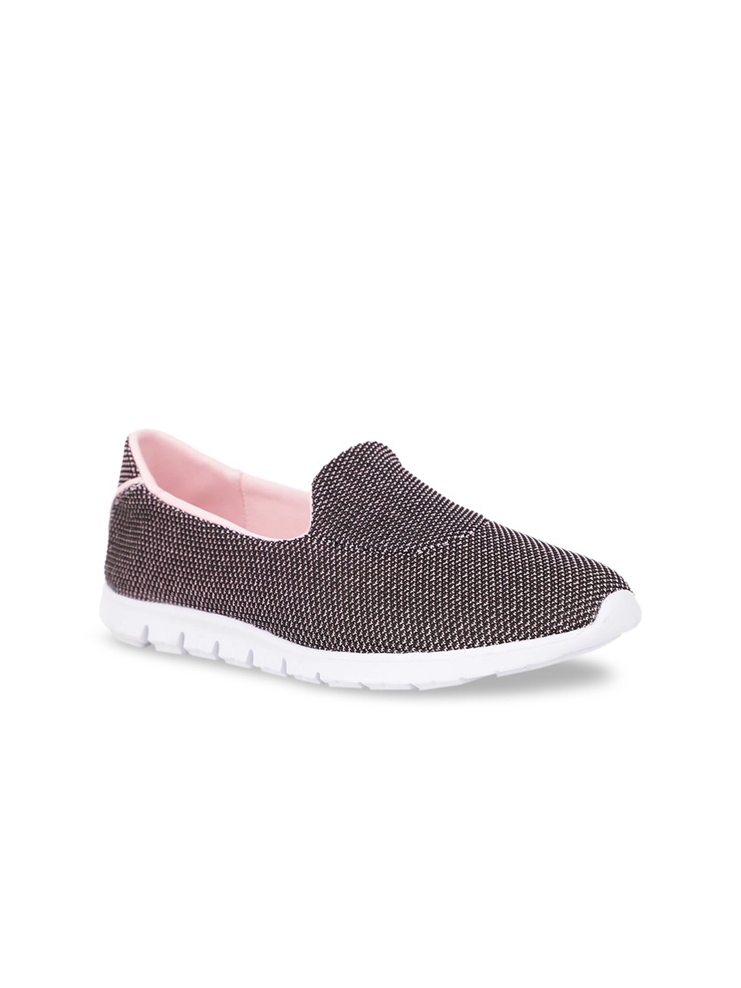 

North Star Women Grey Slip-On Sneakers