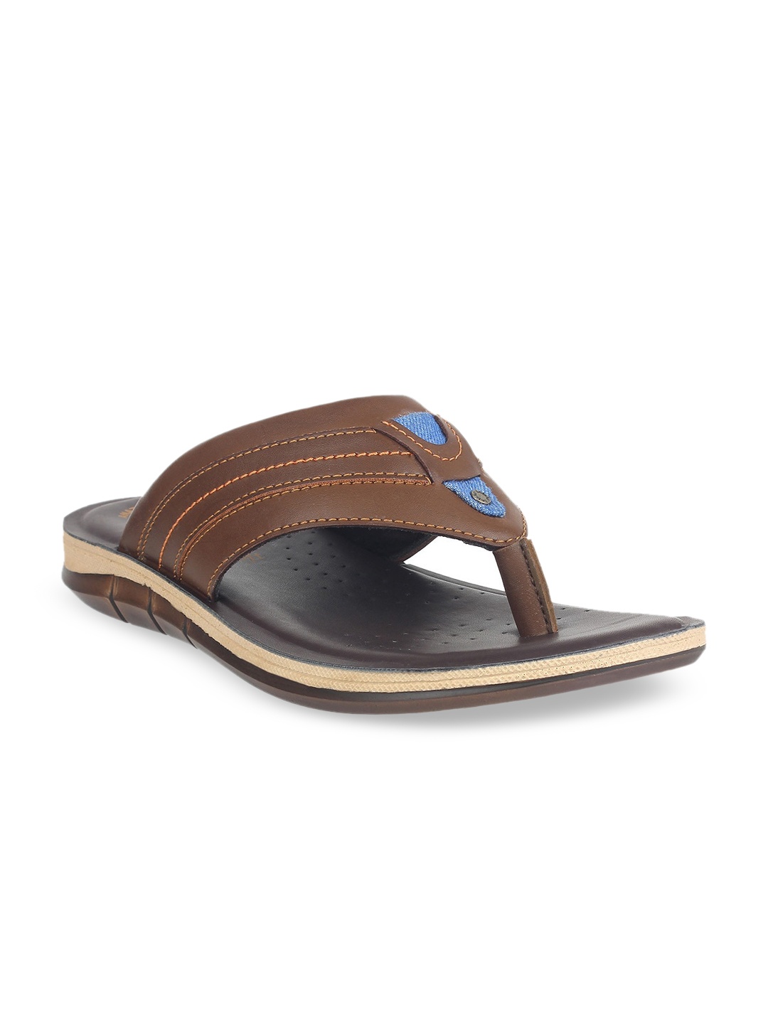 

Inblu Men Brown Comfort Sandals