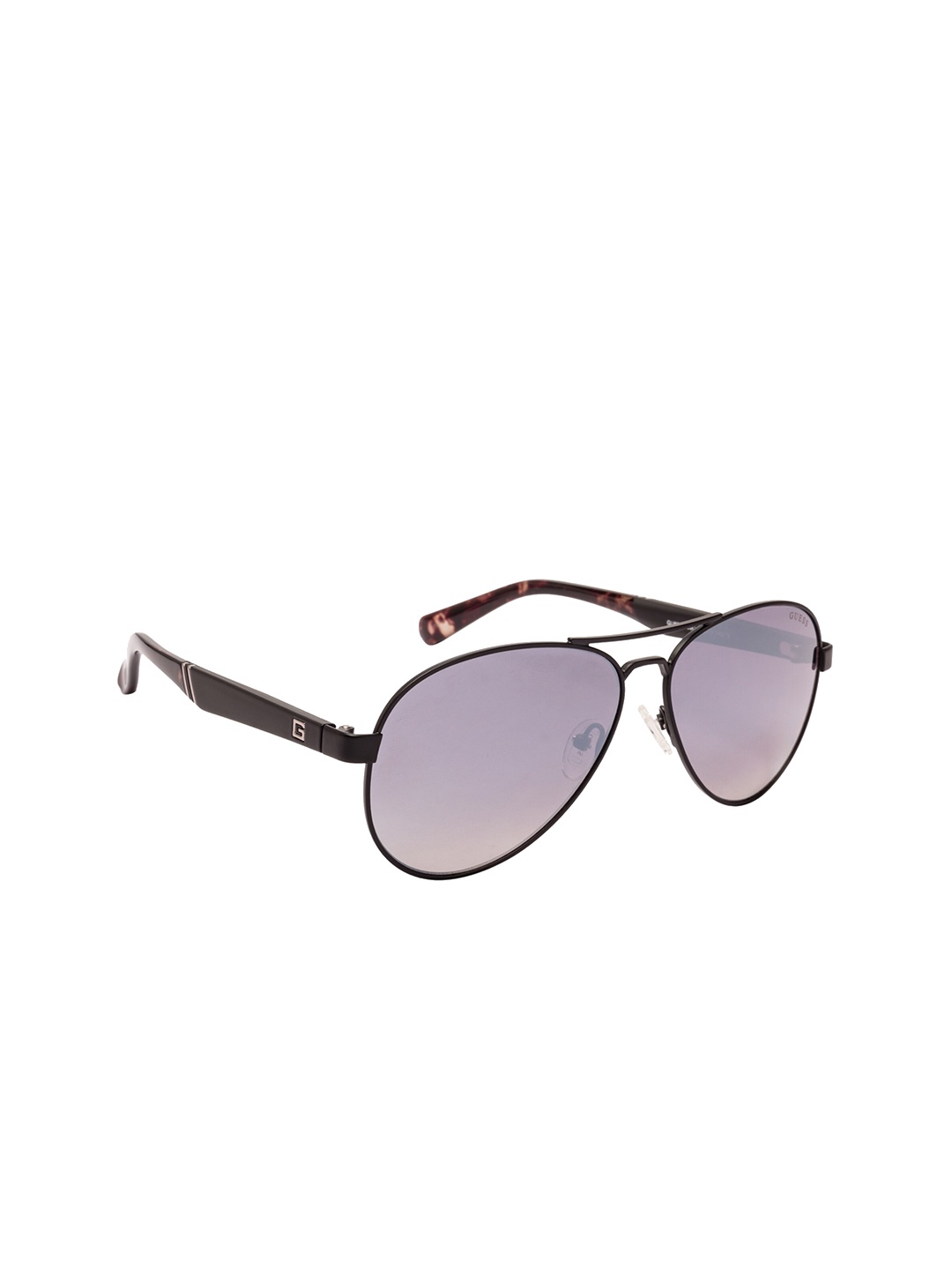 

GUESS Men Aviator Sunglasses GU6930 60 05C, Black