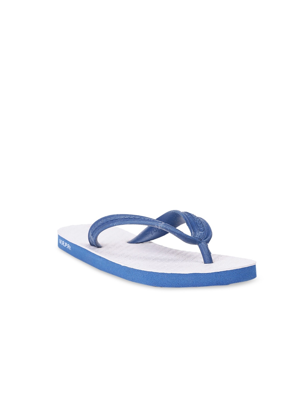 

Bata Boys Blue & White Solid Thong Flip-Flops