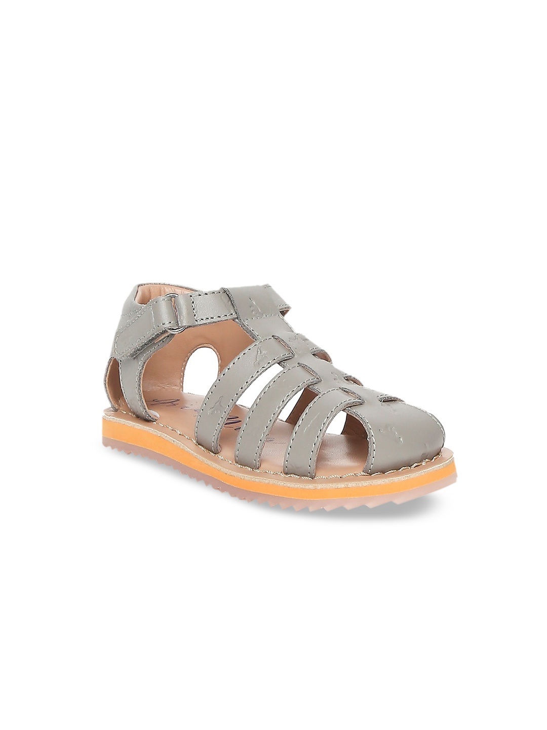 

Aria Nica Boys Grey Fisherman Sandals