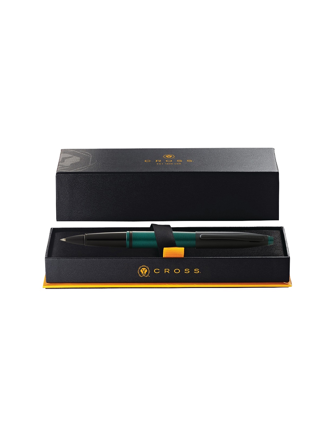 

Cross Matte Green and Black Lacquer Calais Rollerball Pen