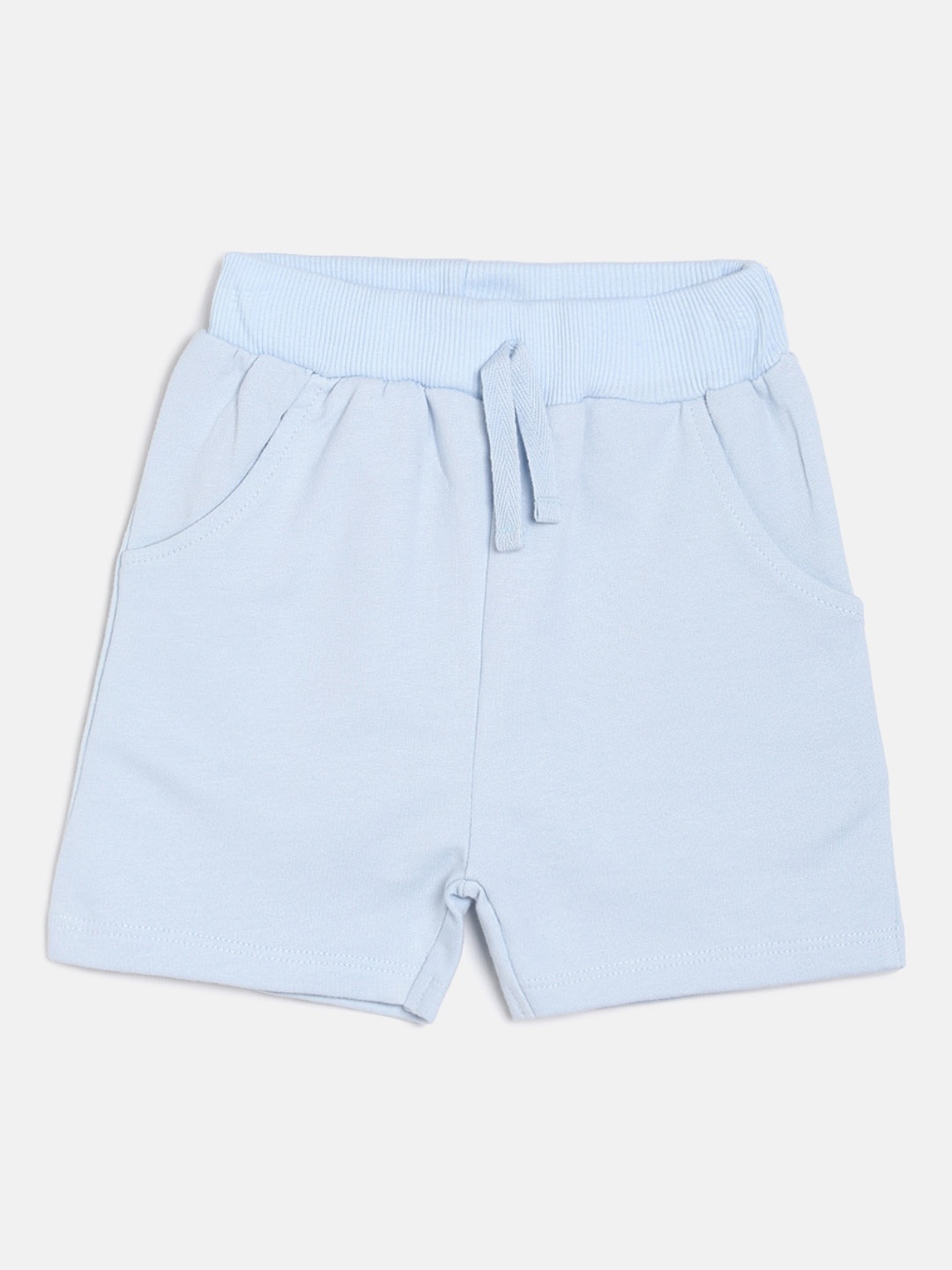 

MINI KLUB Boys Blue Solid Regular Fit Regular Shorts