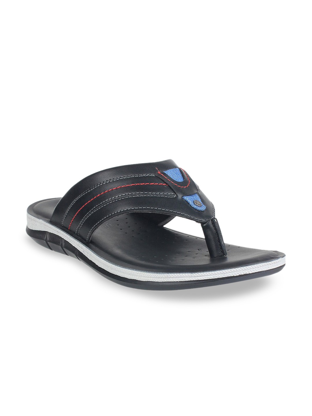 

Inblu Men Lightweight & Anti Skid Comfort Sandals, Black