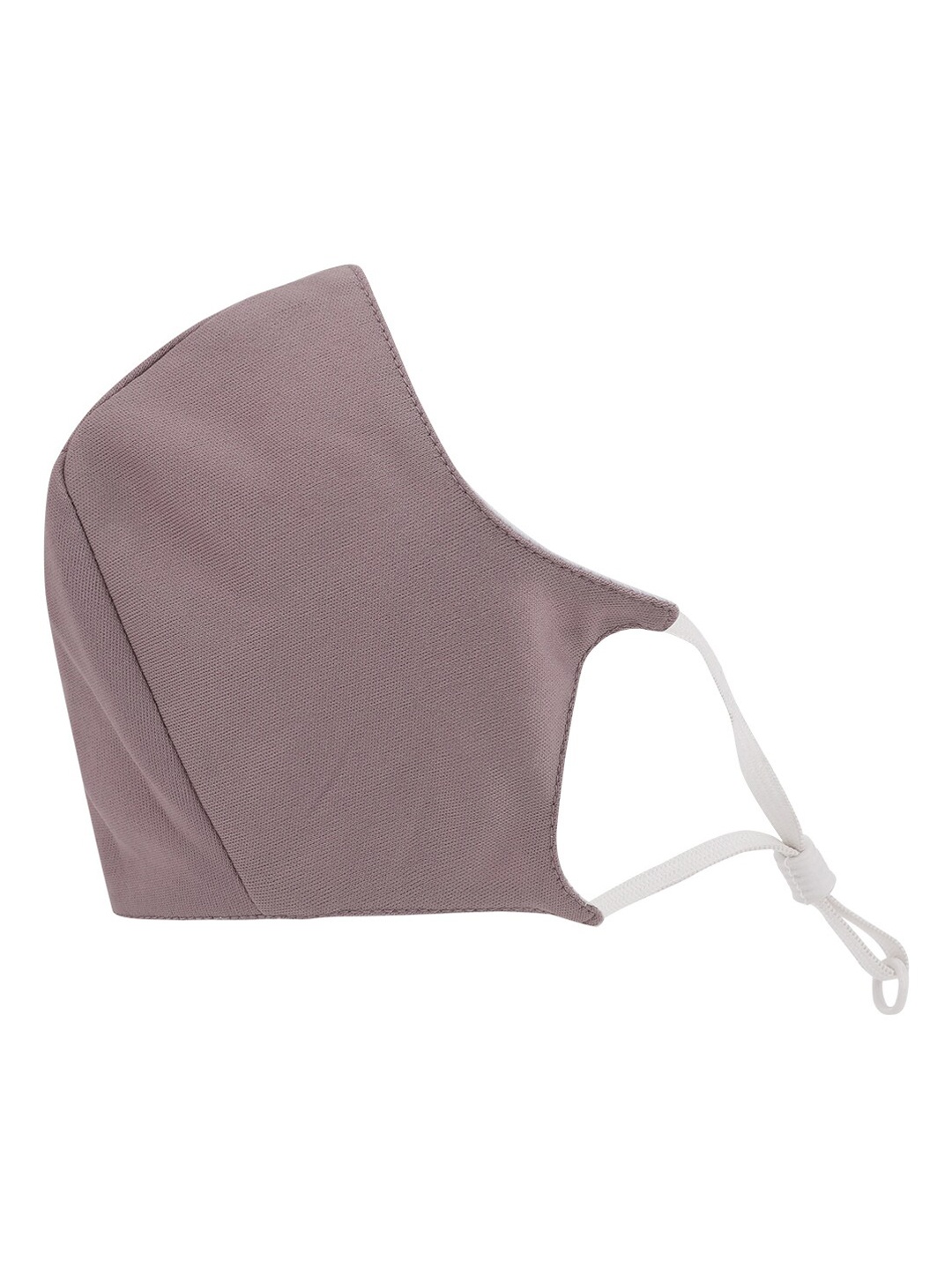 Kazo Purple Solid 2-Ply Reusable Adjustable Cloth Mask