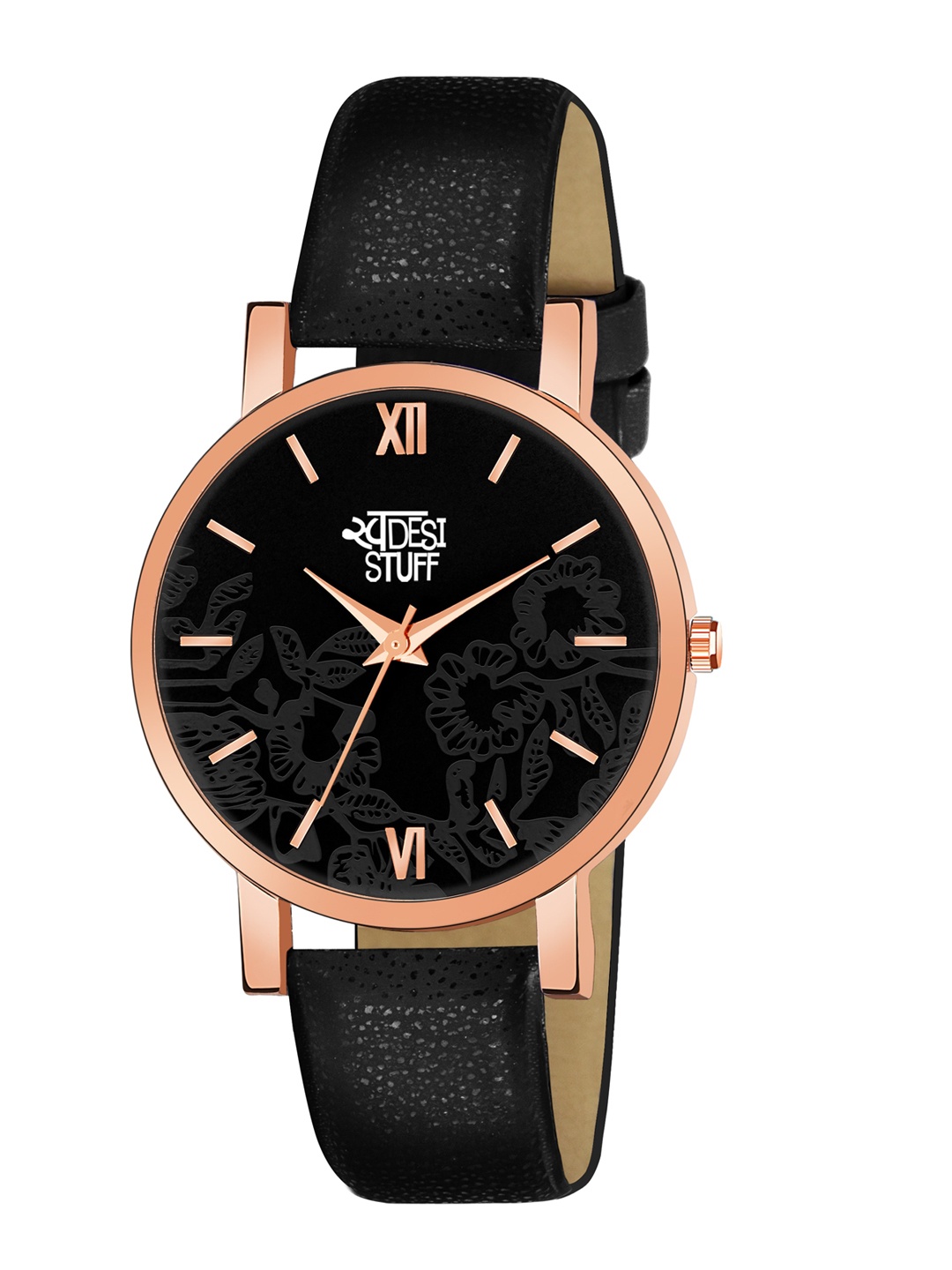 

SWADESI STUFF Girls Black Analogue Watch SDS 122