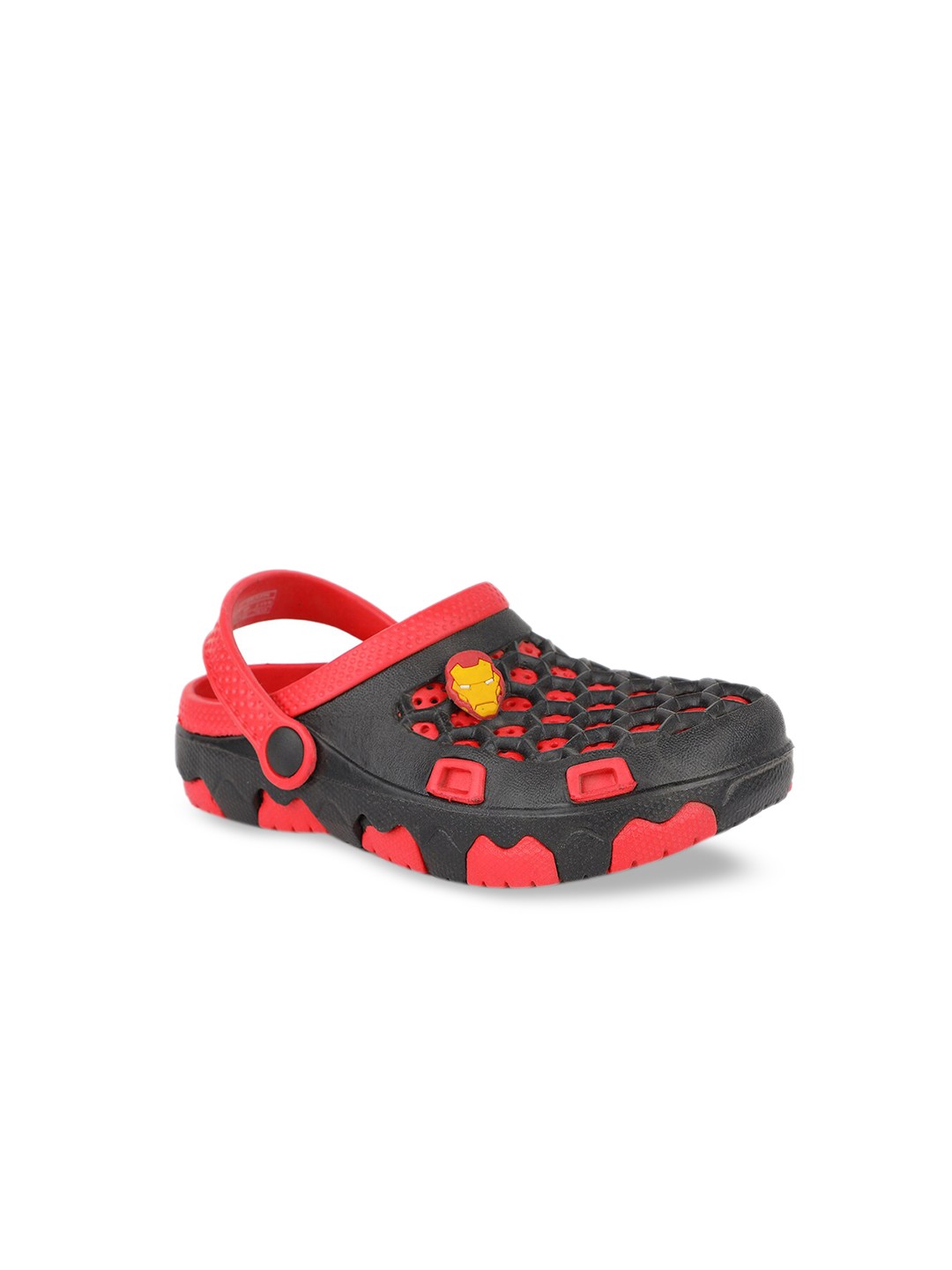 

Disney Boys Black & Red Self Design Clogs