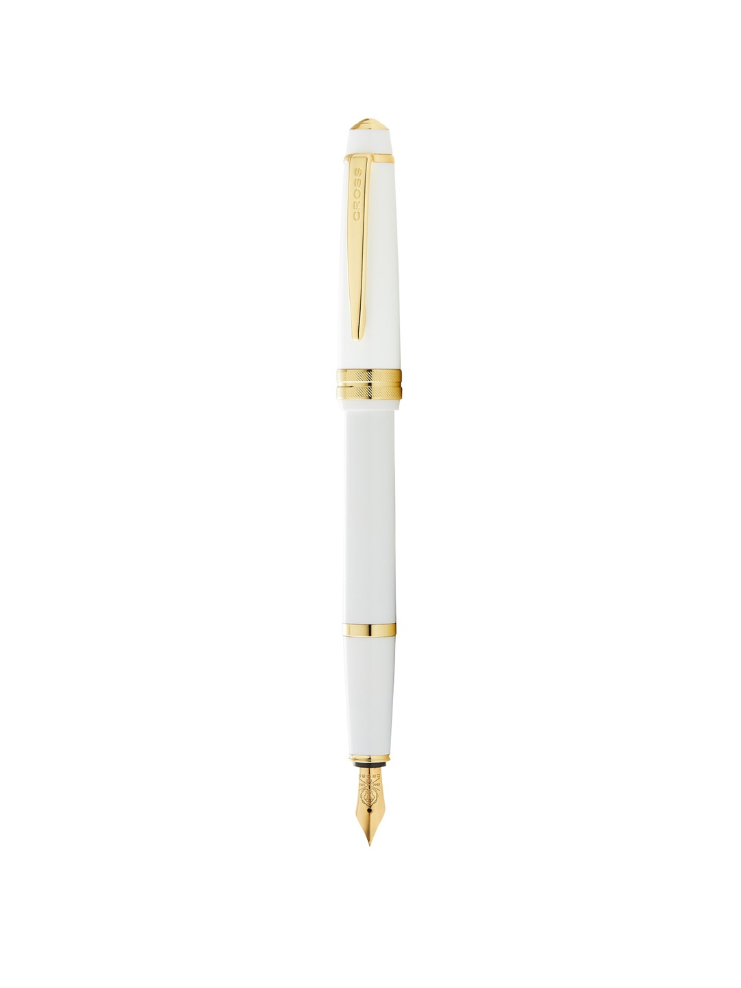 

Cross Polished White Resin Bailey Light Fountain Pen