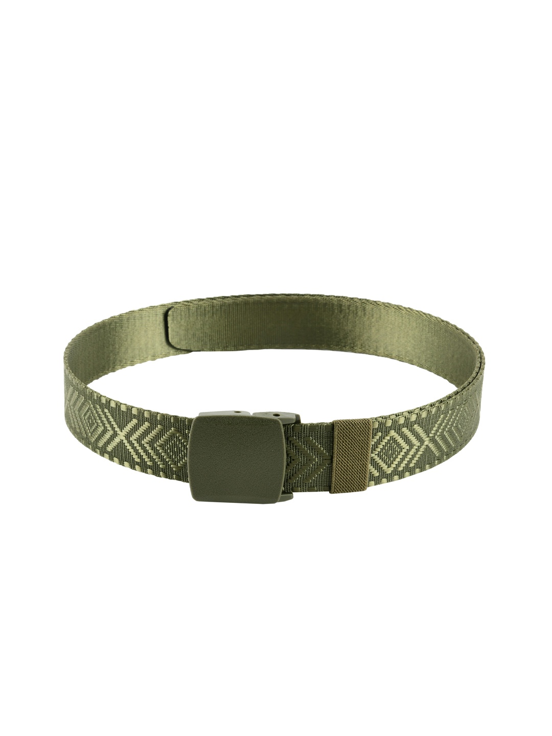 

Kastner Men Green Textured Belt