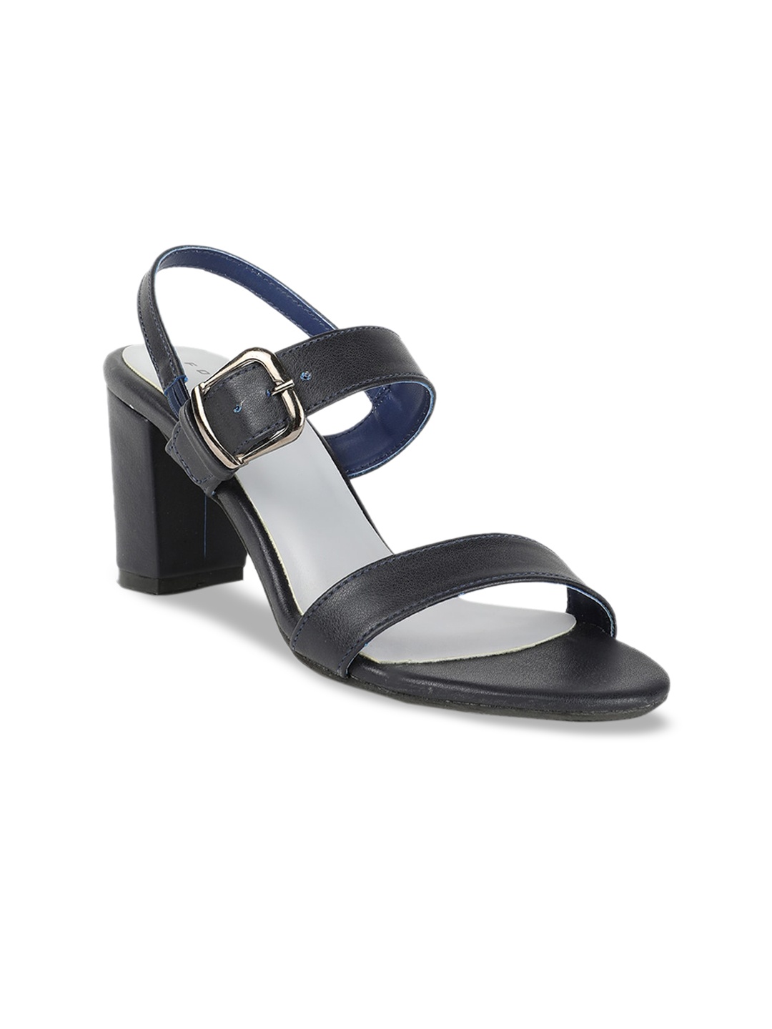 

Footin Women Black Solid Block Heels