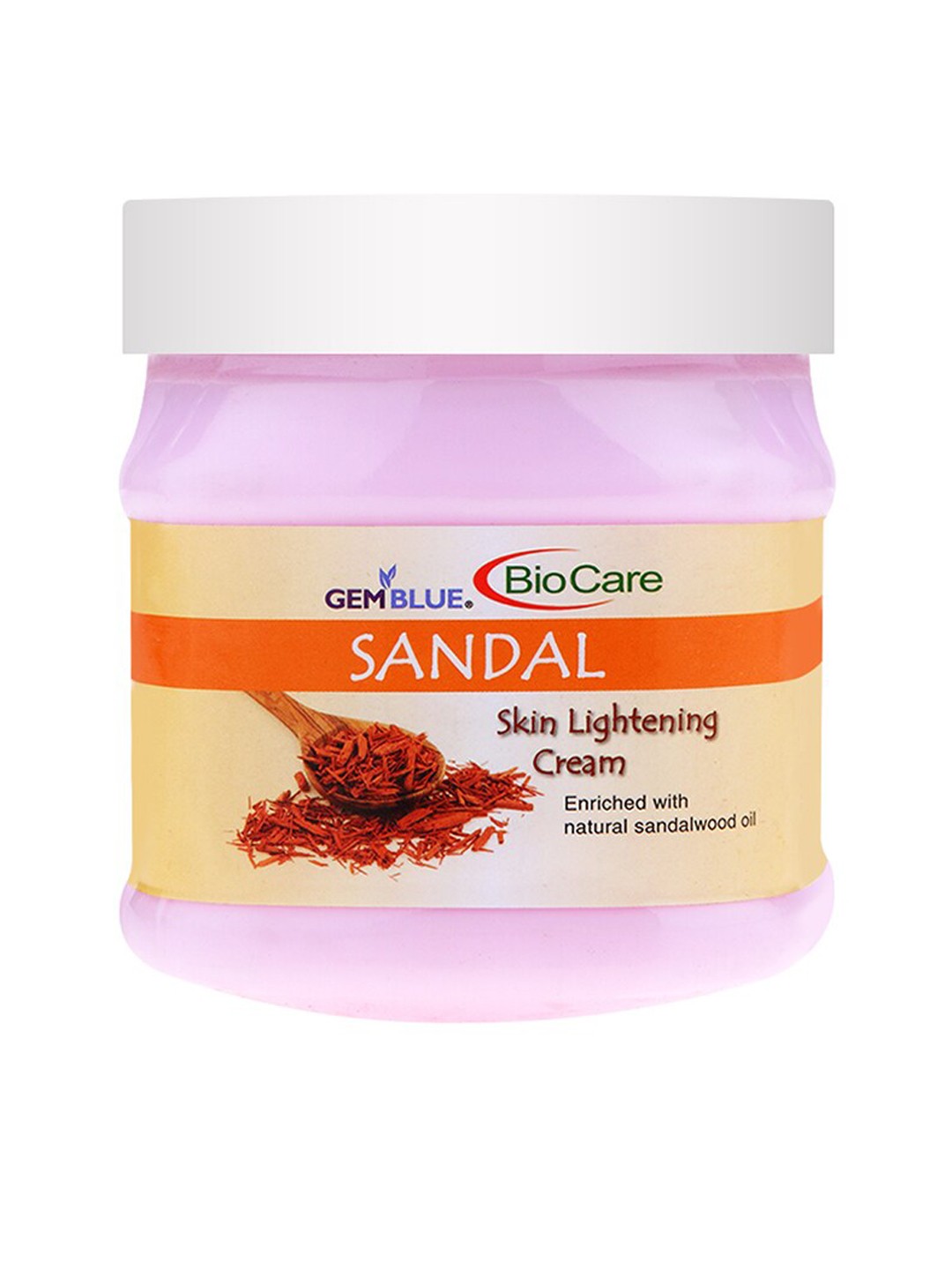 

GEMBLUE BioCare Sandal Skin Lightening cream 500 ml, Yellow