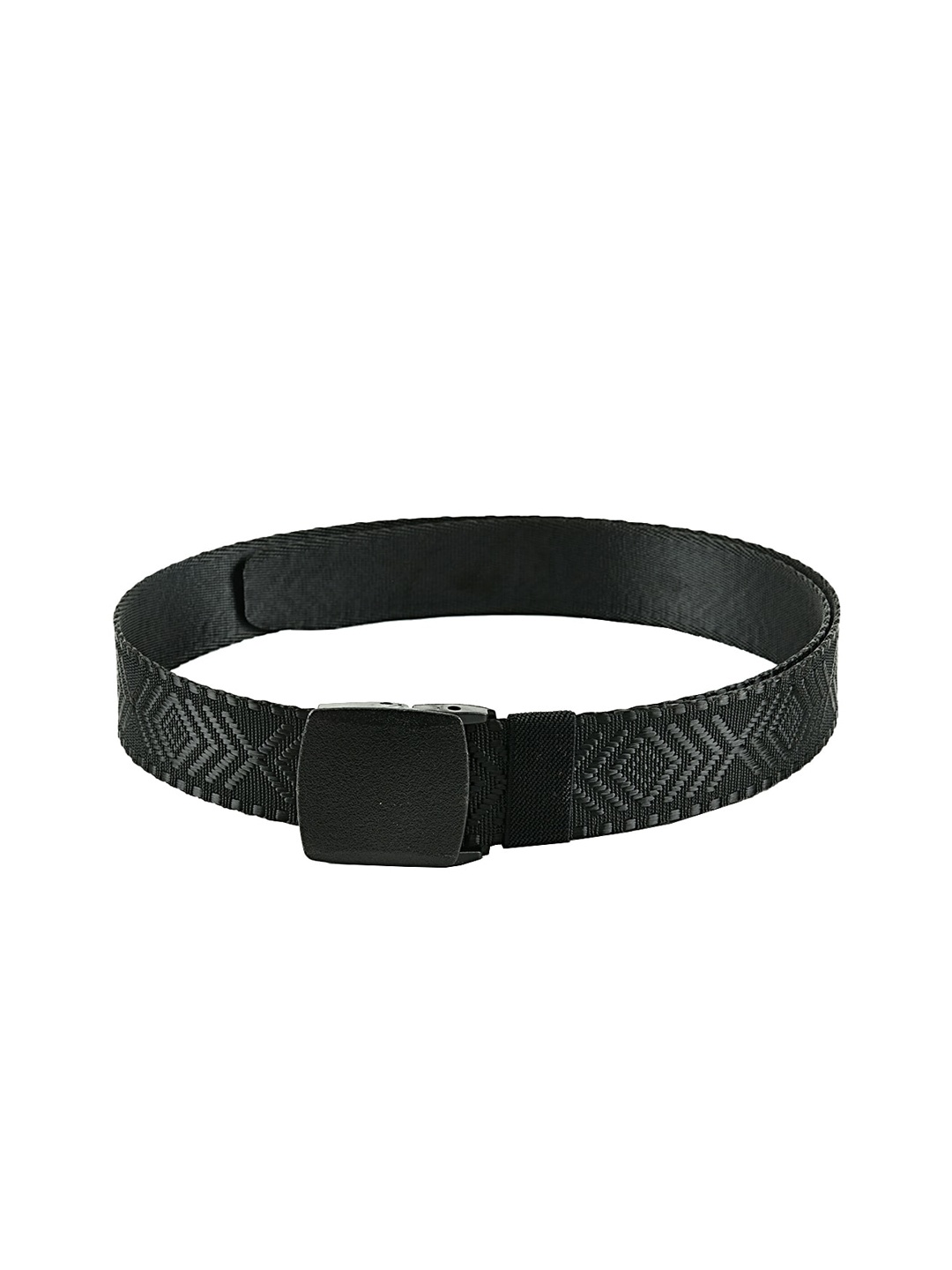 

Kastner Men Black Woven Design Belt