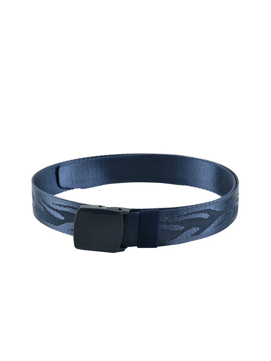 

Kastner Men Navy Blue Woven Design Belt