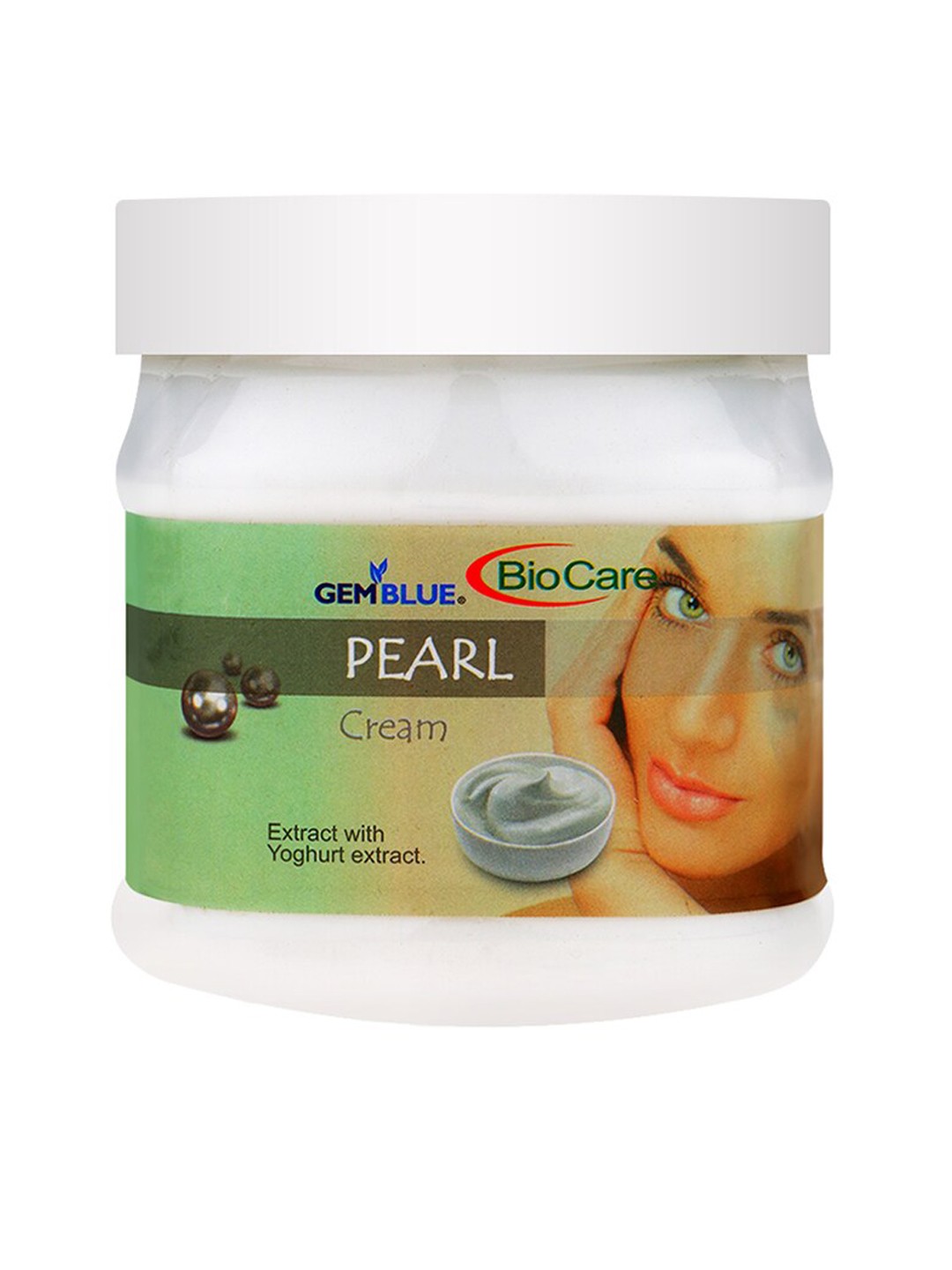 

GEMBLUE BioCare Pearl Face & Body Cream 500ml, White