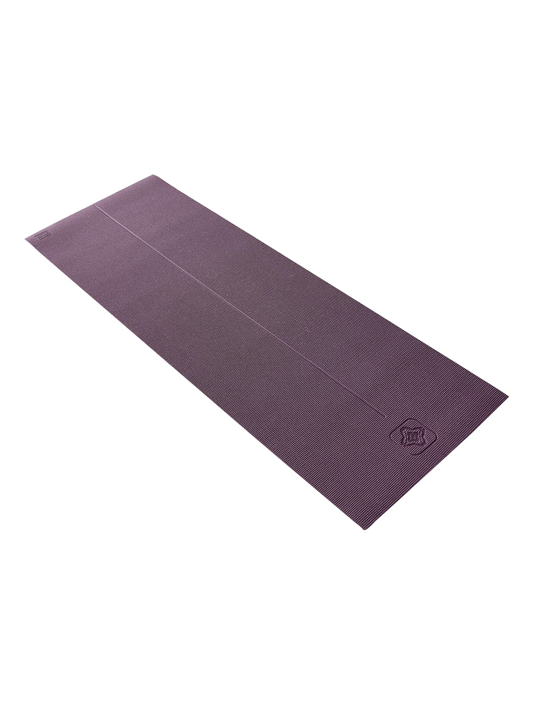 Domyos By Decathlon Purple Solid Anti-Skid Yoga Mat