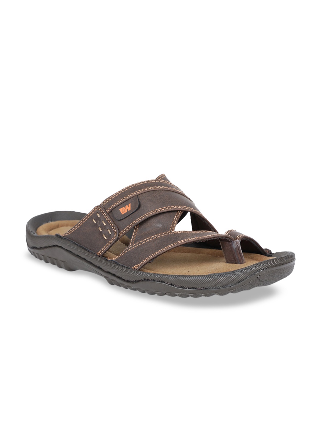 Weinbrenner Men Brown Solid Comfort Sandals