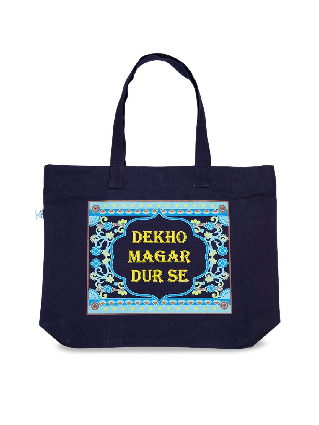 

Voylla Blue Printed Shoulder Bag