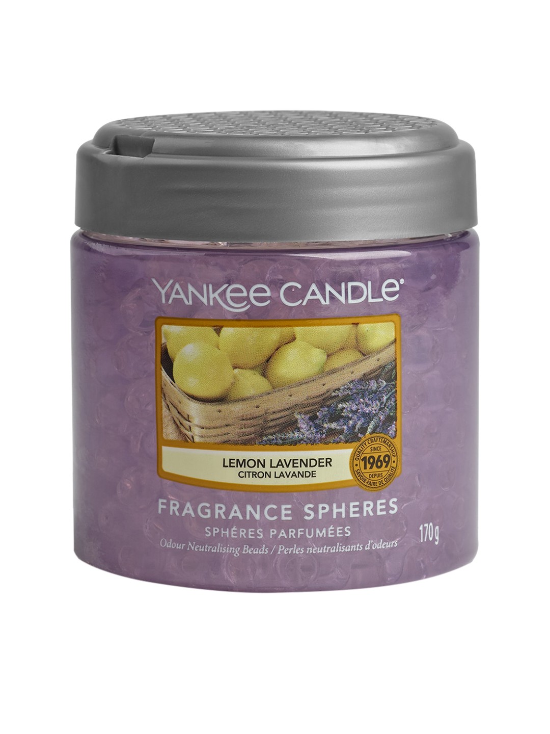 

Yankee Candle Lemon Lavender Fragrance Spheres Air Freshener 170 g, Na