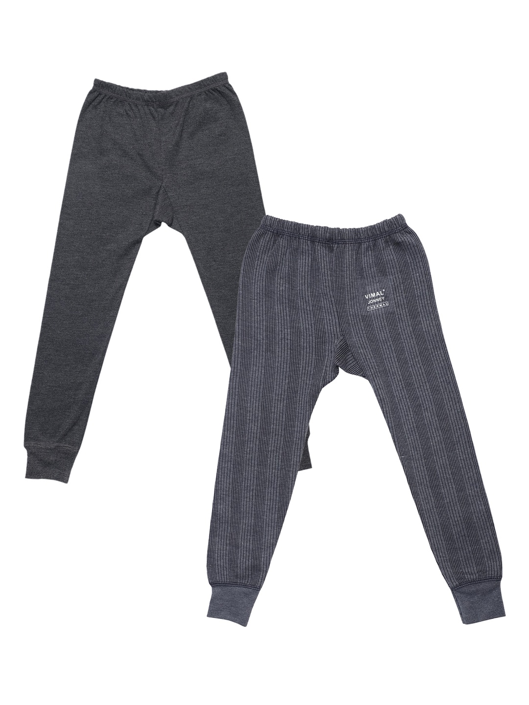

VIMAL JONNEY Kids Pack of 2 Thermal Bottoms, Navy blue