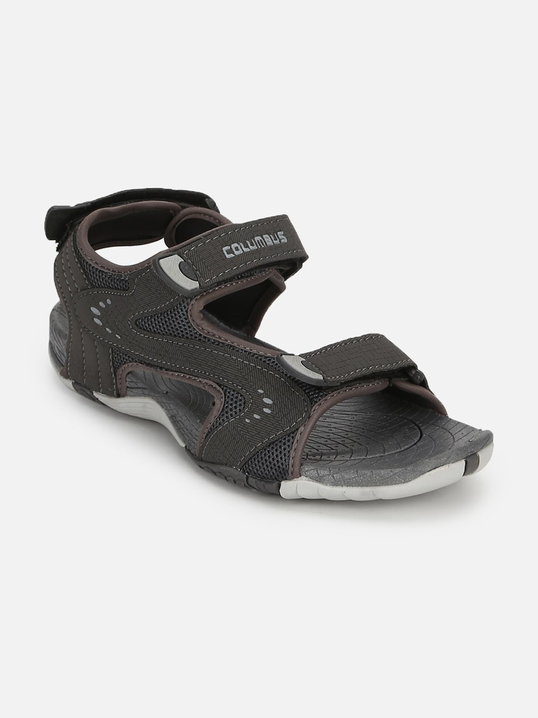

Columbus Men Grey Sports Sandal
