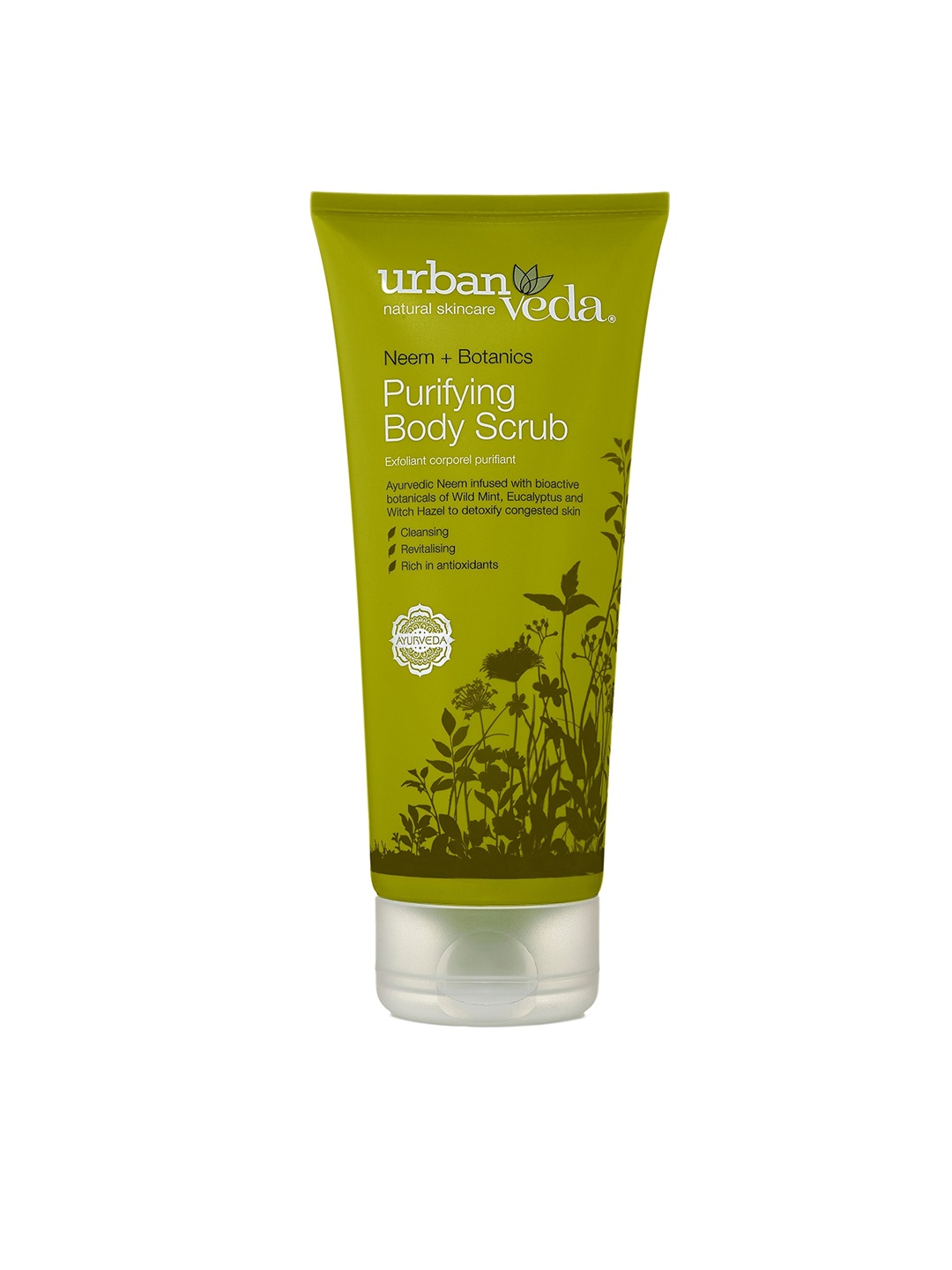 

Urban Veda Women Ayurvedic Neem Purifying Body Scrub 200 ml, White