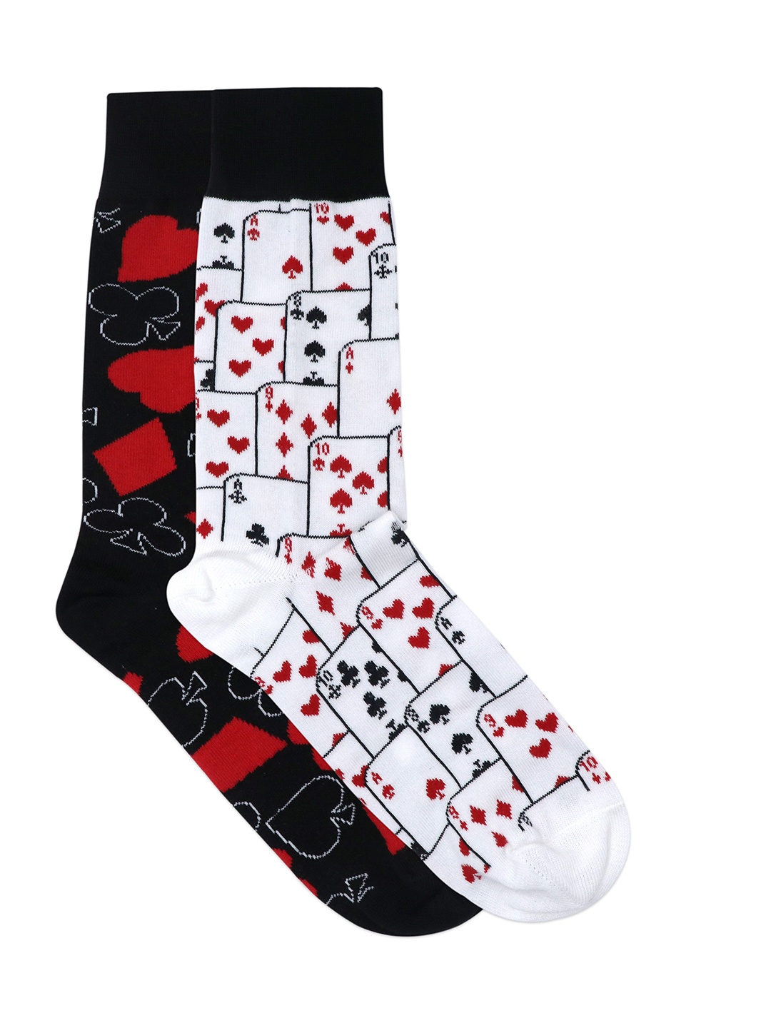 

Balenzia Men Pack of 2 Assorted Calf-Length Socks