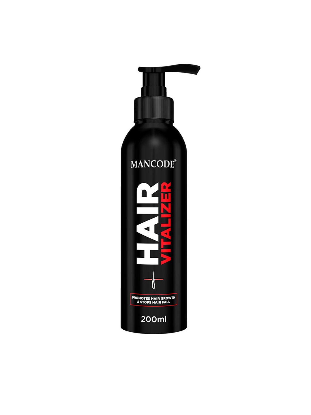 MANCODE Hair Vitalizer 200 ml, Black