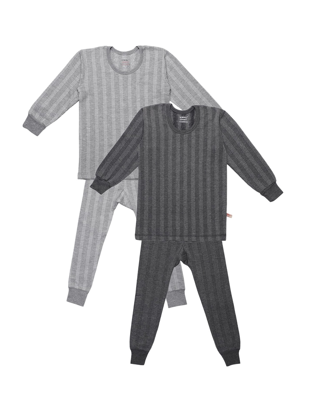 

VIMAL JONNEY Unisex Kids Pack of two Thermal Set, Multi