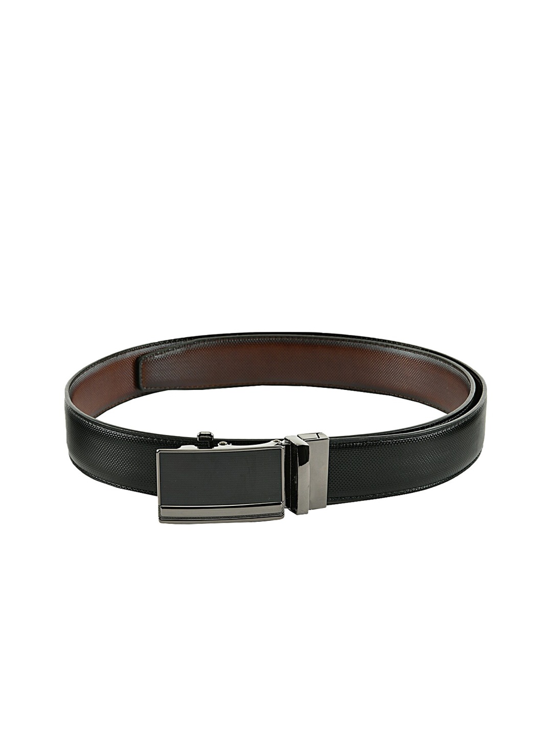 

Kastner Men Black Solid Leather Belt
