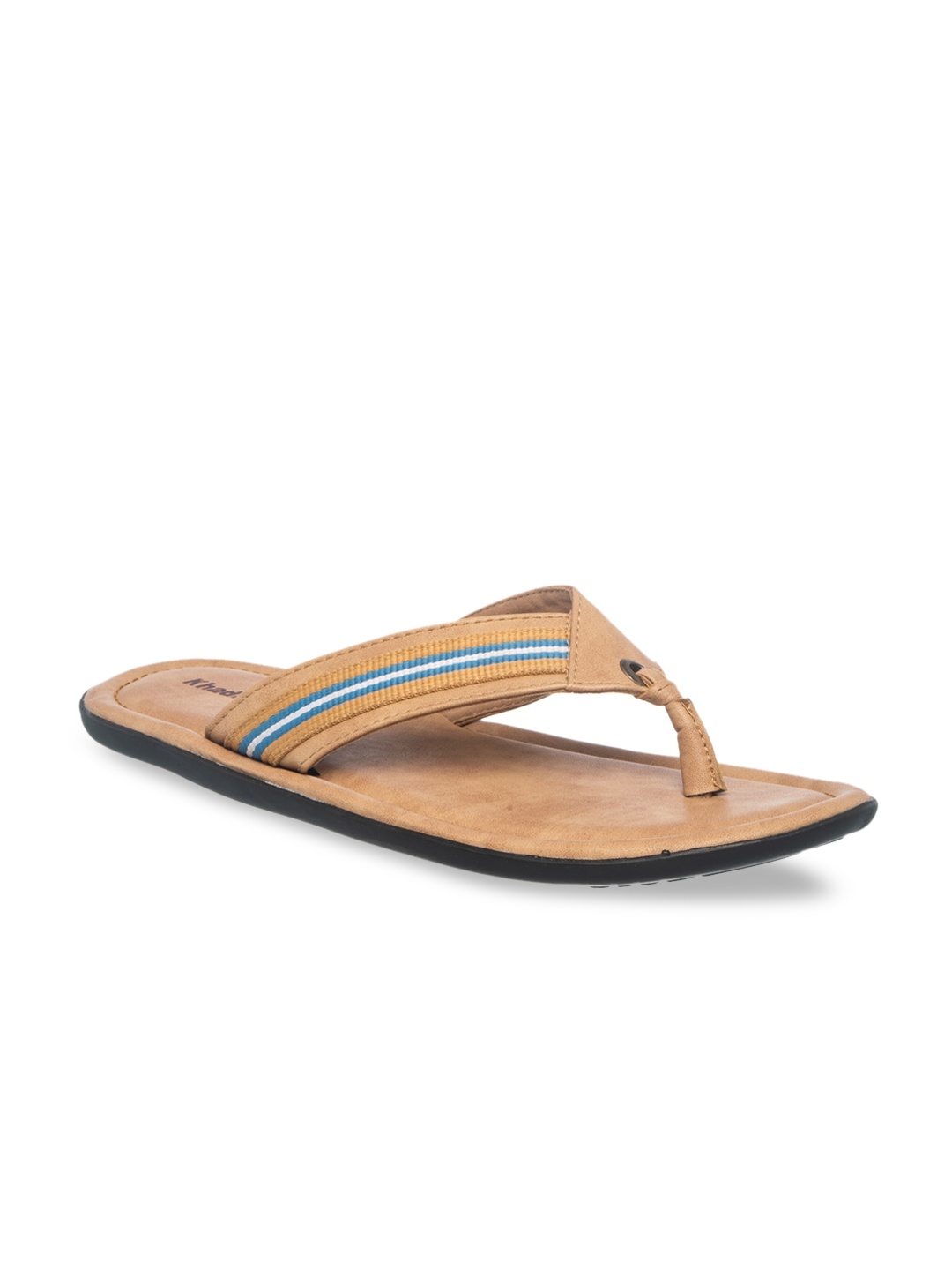 

Khadims Men Beige Solid Slip-On