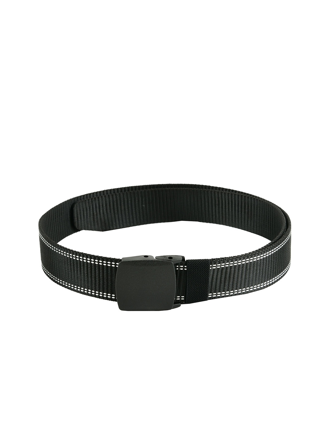 

Kastner Men Black Solid Canvas Belt