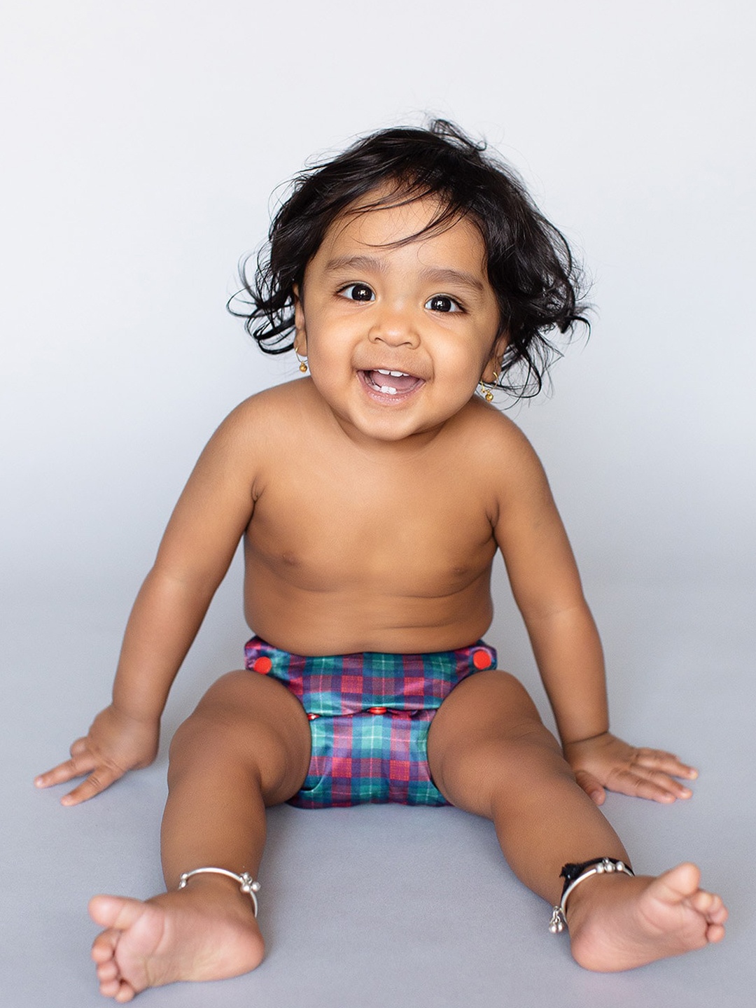 

Bumpadum Neo Putani All-in-One Newborn Diaper - Highlander, Green