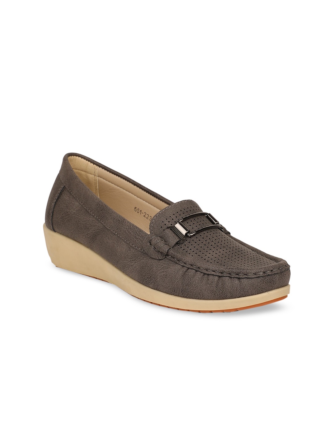 

Bata Women Brown Loafers