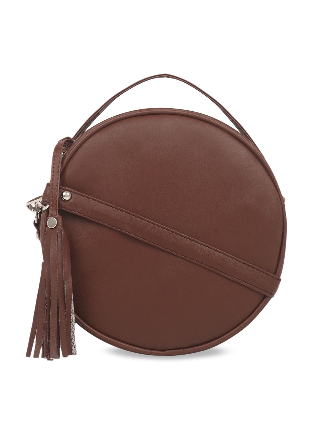 

Toteteca Brown Solid Sling Bag