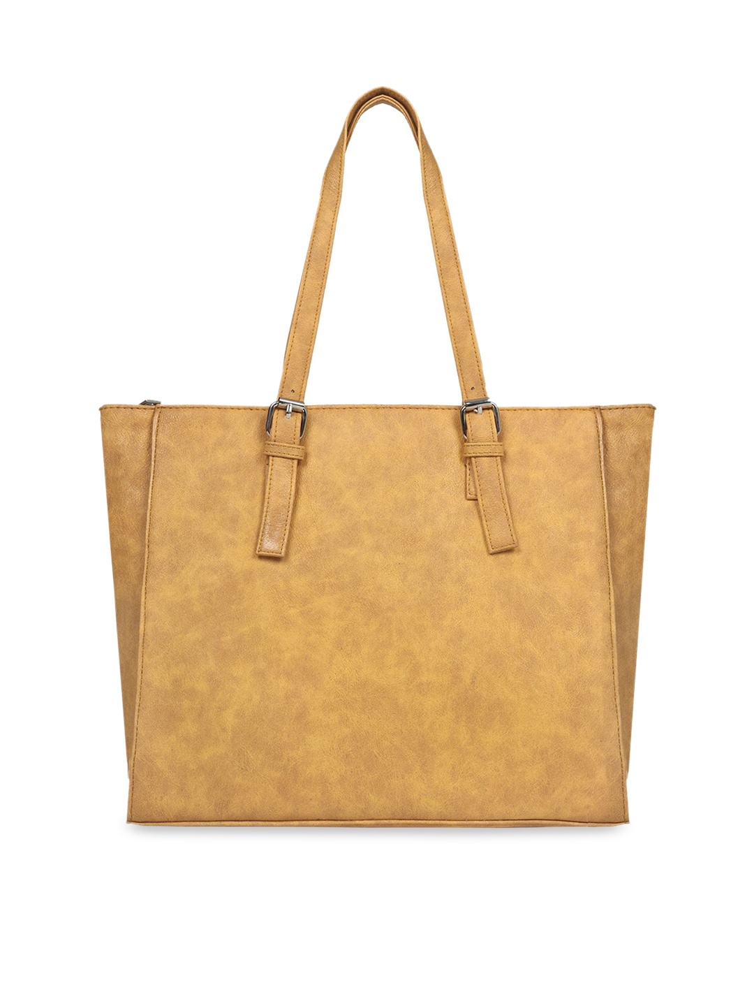 

Toteteca Mustard Solid Shoulder Bag