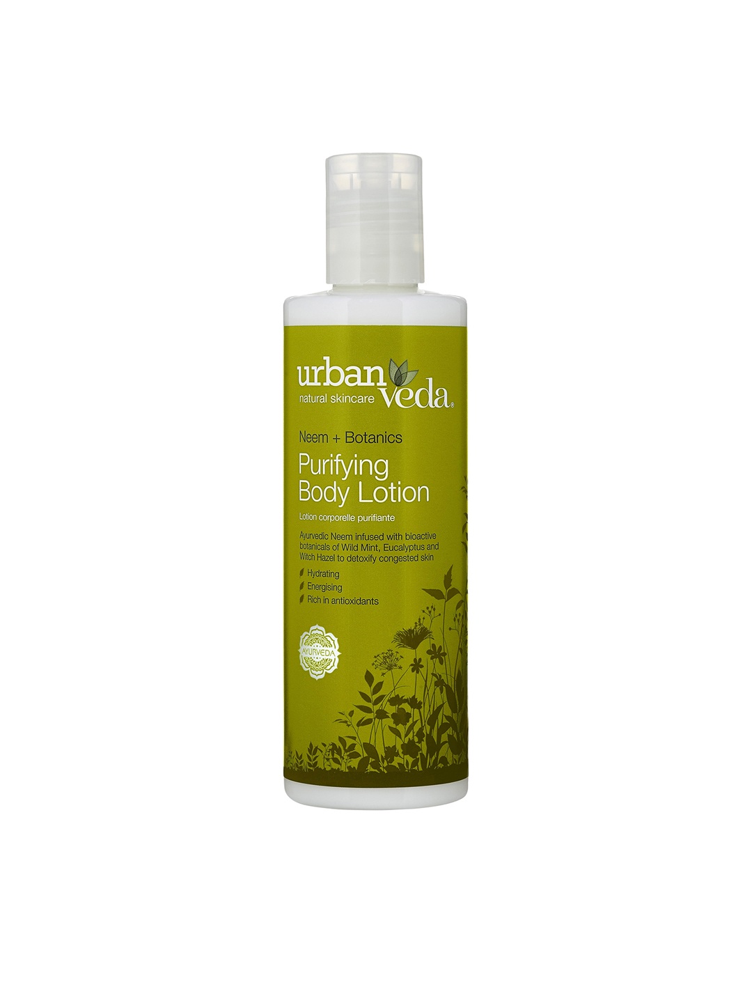 

Urban Veda Women Ayurvedic Neem Purifying Body Lotion 250 ml, White